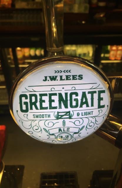 Greengate 3.2%, J.W. Lees Brewery, England