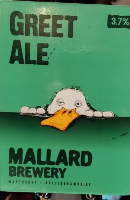 Greet Ale 3.7%, The Mallard Brewery, England