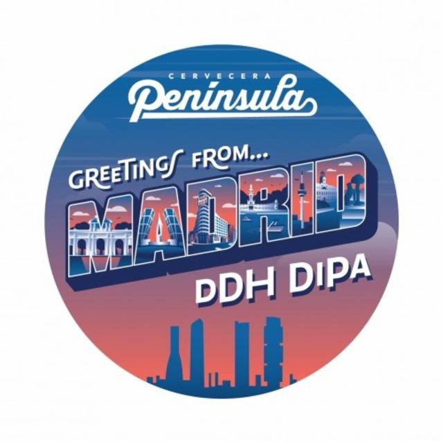 Greetings From… Madrid 8.0%, Cervecera Península, Spain