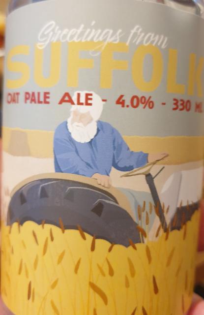 greetings from suffolk 4.0%, Hilden Brewing Co., Northern Ireland