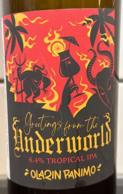 Greetings from the Underworld 6.4%, Olarin Panimo, Finland