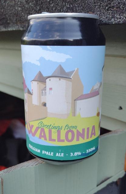 greetings from wallonia 3.8%, Hilden Brewing Co., Northern Ireland