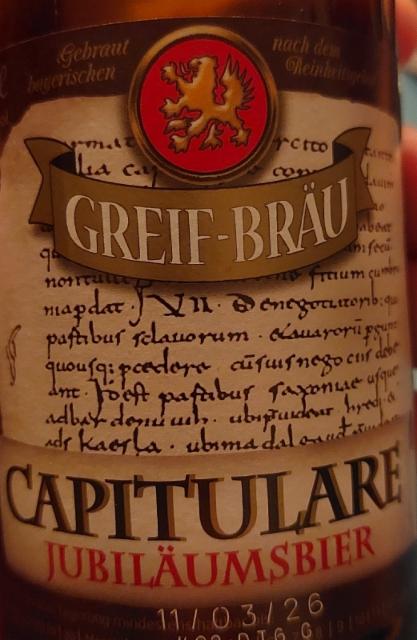 Greif Bräu 5.5%, Brauerei Josef Greif, Germany