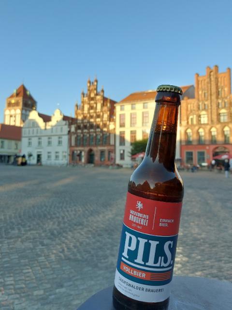 Greifswalder Pils 4.8%, Greifswalder Brauerei, Germany