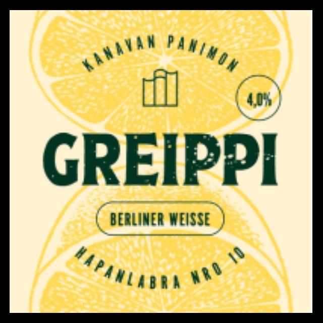 Greippi 4.0%, Kanavan Panimo, Finland