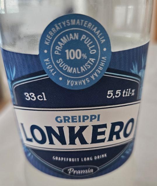 Greippilonkero, Pramia