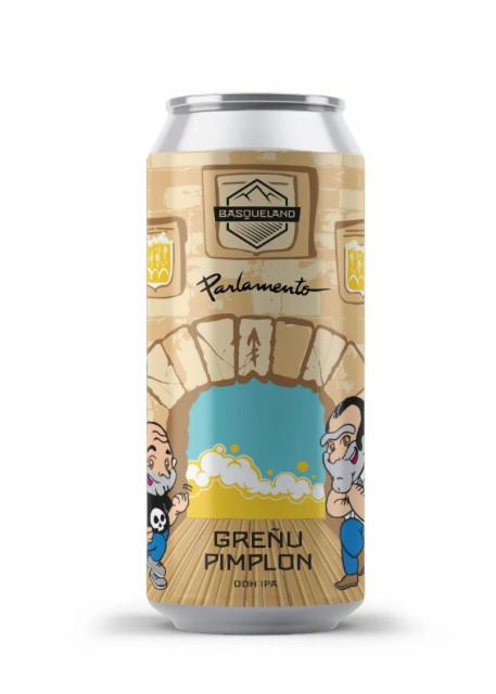 Greñu pimplon x Parlamento 6.4%, Basqueland Brewing, Spain