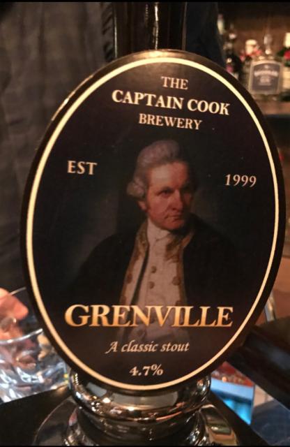 Grenville 4.7%, The Captain Cook Brewery, England