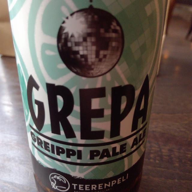 Grepa Greippi Pale Ale 5.5%, Teerenpeli Panimo & Tislaamo, Finland