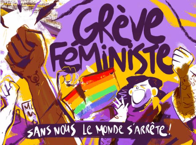 Grève Féministe 4.5%, Brasserie Du Vieux Singe, France
