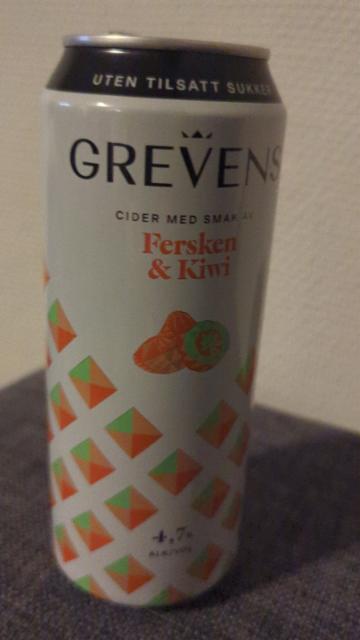 grevens cider fersken 4.7%, Hansa Borg Bryggerier (Royal Unibrew), Norway