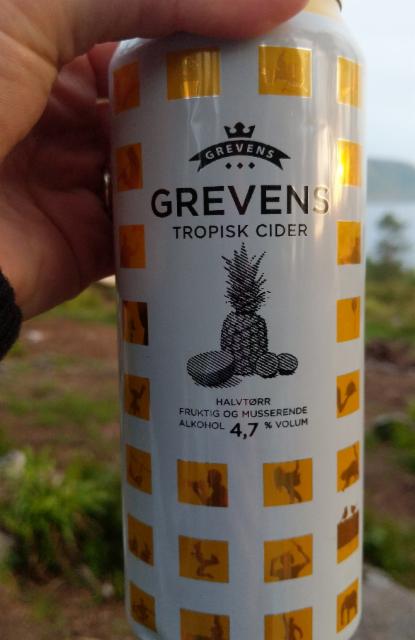 Grevens Tropisk cider 4.7%, Hansa Borg Bryggerier (Royal Unibrew), Norway