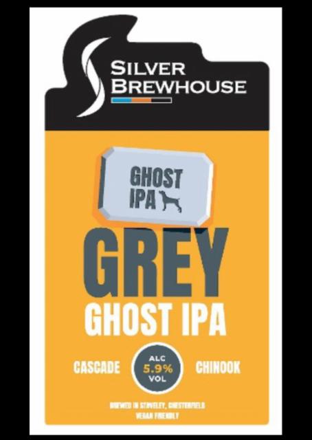 Grey Ghost IPA 5.9%, Silver Brewhouse, England