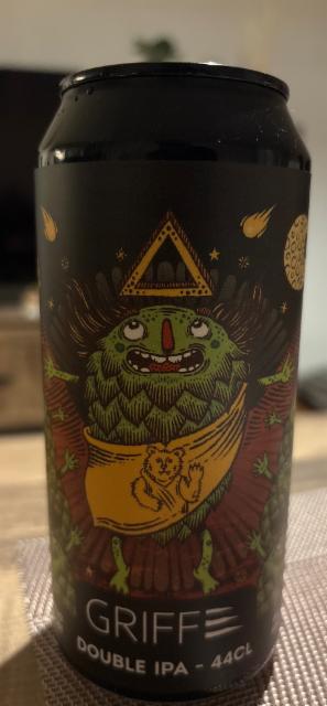 Griffe Double IPA 8.0%, Brasserie Guihery (La Côale & Griffe), France