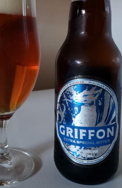 griffon extra special bitter 5.2%, Brasserie McAuslan (St-Ambroise), Canada