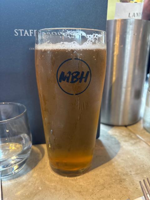 Grill Craft Lager 4.4%, Staffordshire Brewery, England