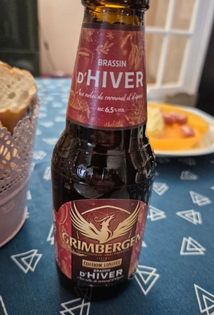 grimbergen brassin d hiver 6.5%, Abbaye De Grimbergen (Carlsberg), Belgium