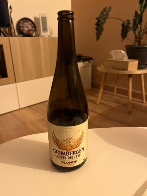 Grimbergen Cuvee Reserve blonde, Abbaye De Grimbergen (Carlsberg)