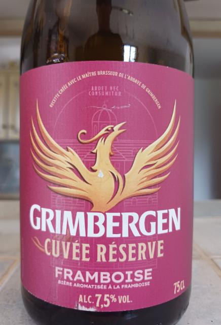 grimbergen cuvée réserve framboise, Abbaye De Grimbergen (Carlsberg)