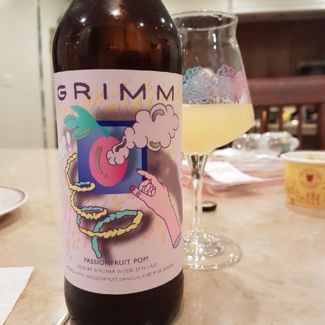 Grimm Pop! Passion Fruit, Grimm Artisanal Ales, United States