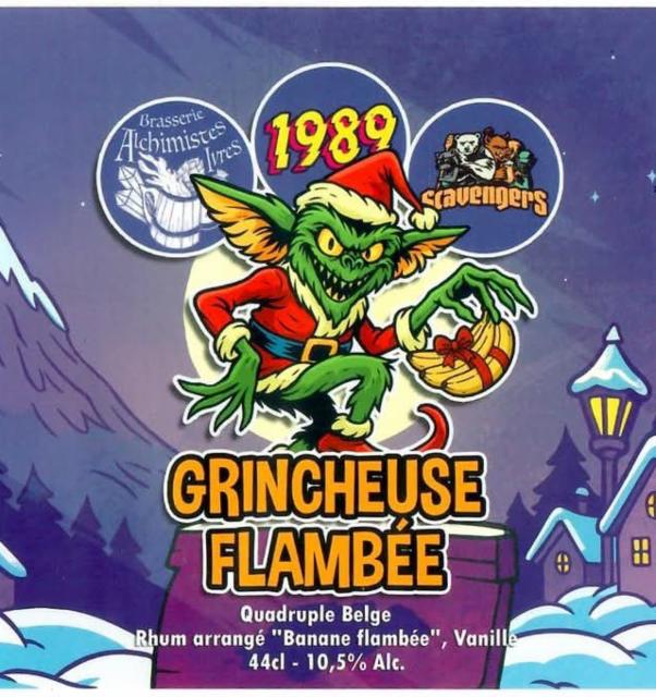 Grincheuse Flambée 10.5%, 1989 Brewing, France
