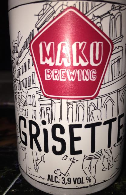 Maku Grisette 3.9%, Maku Brewing, Finland