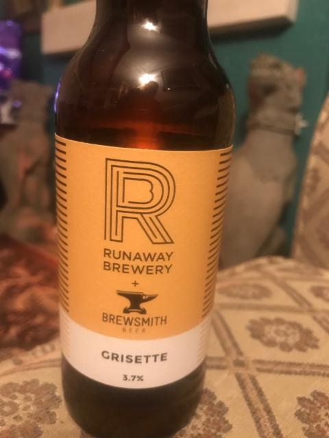 Grisette 3.7%, The Runaway Brewery, England