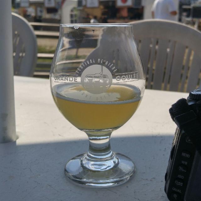 Grisette à la Rhubarbe 3.5%, Ferme Brassicole de Cantons, Canada