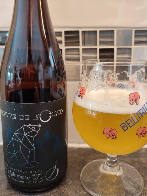 grisette de l'ourse 4.4%, Tête D'Allumette Microbrasserie, Canada