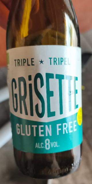 grisette gluten free 8.0%, Brasserie St-Feuillien, Belgium
