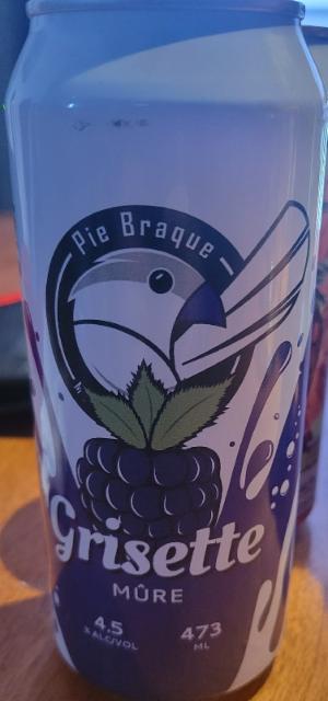 Grisette mûre 4.5%, Pie Braque, Canada