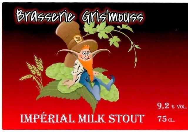 Gris'Mouss Imperial Milk Stout 9.2%, Gris'Mouss [Closed], France