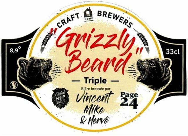 Grizzly Beard Triple 8.9%, Brasserie Saint-Germain (Page 24), France