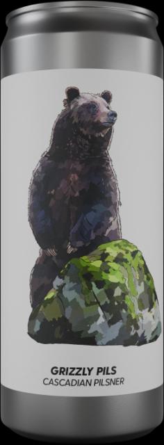 Grizzly Pils 5.4%, Brewski, Sweden