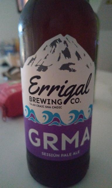 GRMA 3.5%, Errigal Brewing Co, Ireland