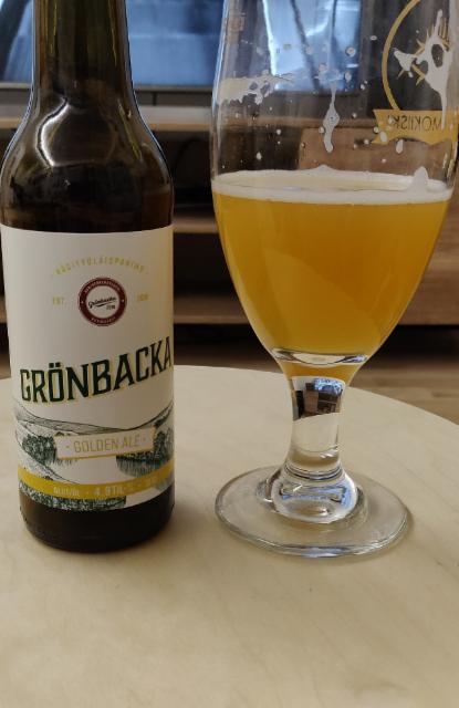 Grönbacka Golden Ale 4.9 %, Grönbacka Panimo, Finland