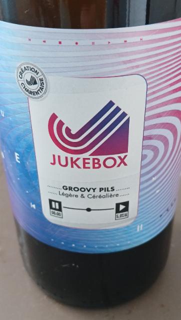groovy pils 5.0%, Brasserie Jukebox, France