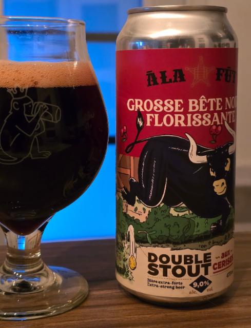 Grosse Bête Noire Froridssante 9.0%, Microbrasserie À La Fût, Canada