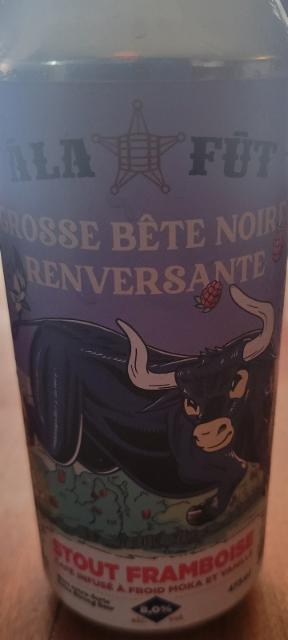 Grosse bête noire renversante 8.0%, Microbrasserie À La Fût, Canada