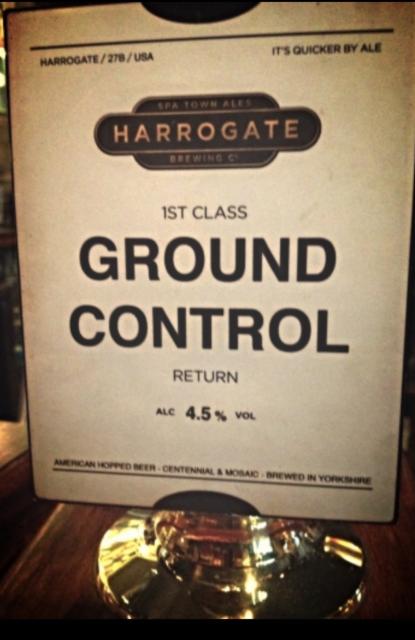 Ground Control 4.5%, Harrogate Brewing Co., England