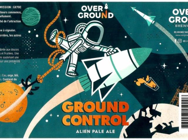 Ground Control 5.0%, Overground Brewing (Over Ground), France