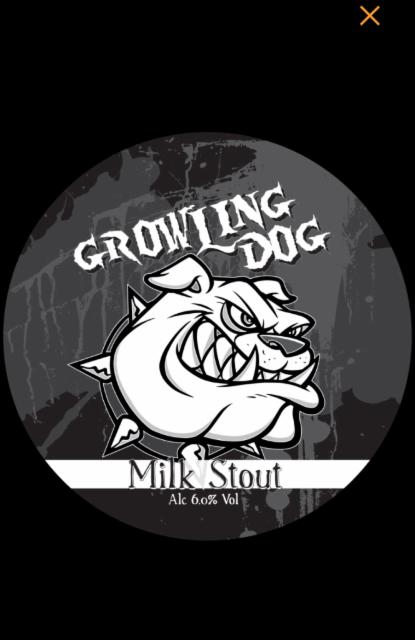 Growling Dog - Milk Stout 6.0%, Nethergate Brewery, England