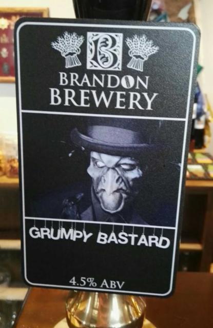 Grumpy Bastard 4.5%, Brandon Brewery, England