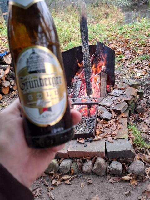 Grünberger Gold Lager 4.5%, Volfas Engelman (Olvi), Lithuania