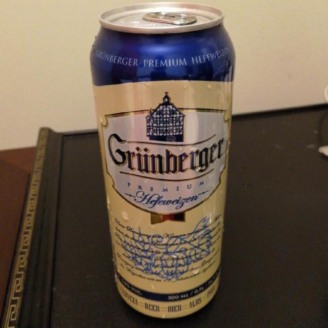 Grünberger Hefeweizen 5.0%, Volfas Engelman (Olvi), Lithuania