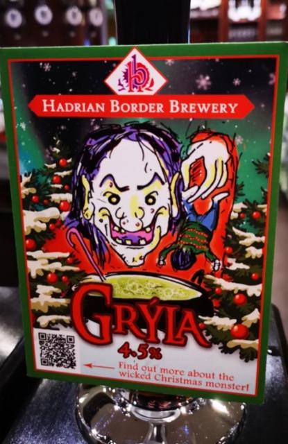 Gryla 4.5%, The Hadrian Border Brewing Co, England