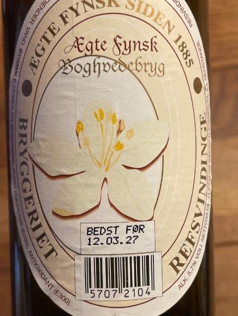 Ægte fynsk boghvedebryg, Refsvindinge Bryggeri