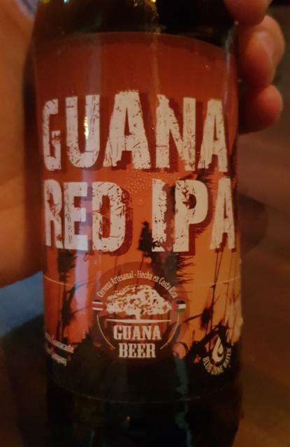 Guana Red IPA 5.5%, Guana Beer, Costa Rica
