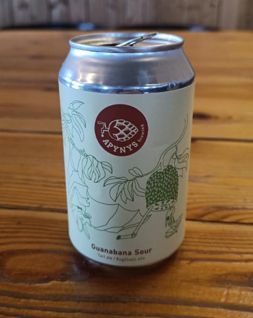 Guanabana Sour 5.7%, Bravoras Apynys / Green Monster Brewery, Lithuania