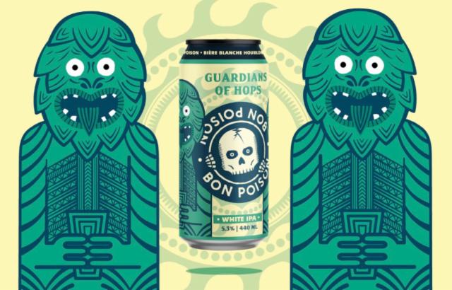 Guardians of hops 5.3%, Brasserie Bon Poison, France